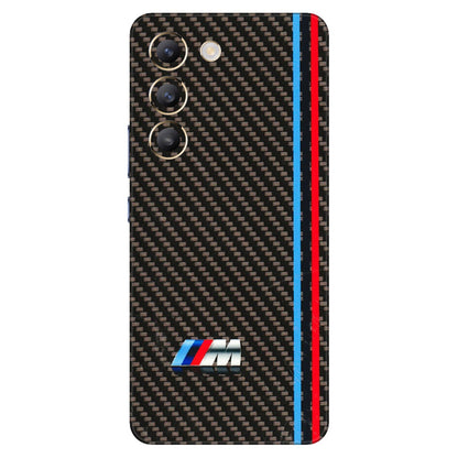 VIVO Z/V/X/T/U/S Series Phone Skins (All Models) - BM Carbon Fiber Feels - 3D Embossed Finish (L-38) Vivo T3 (5G)