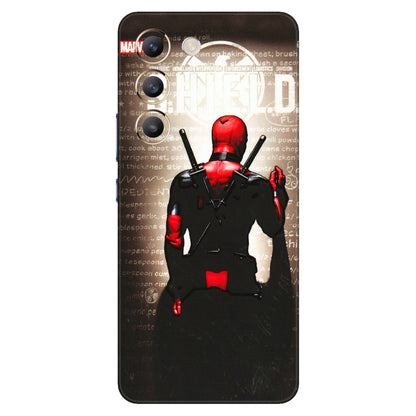 VIVO Z/V/X/T/U/S Series Phone Skins (All Models) - Deadpool - 3D Embossed Finish (L-56) Vivo T3 (5G)