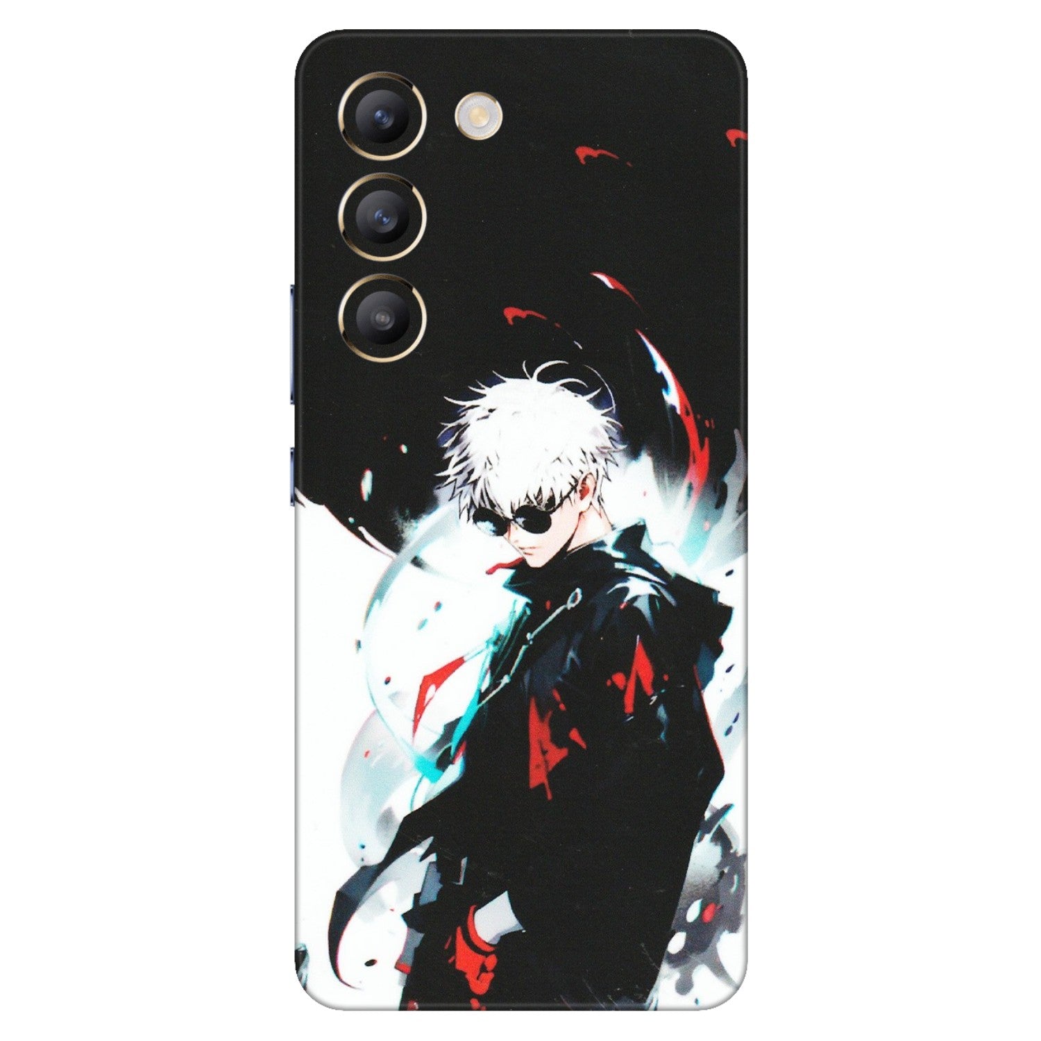 VIVO Z/V/X/T/U/S Series Phone Skins (All Models) - Gojo Powerful Charater Kaisen Anime - Matte Finish (M-144) Vivo T3 (5G)