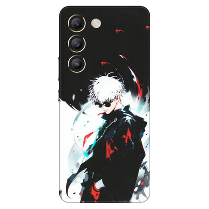 VIVO Z/V/X/T/U/S Series Phone Skins (All Models) - Gojo Powerful Charater Kaisen Anime - Matte Finish (M-144) Vivo T3 (5G)