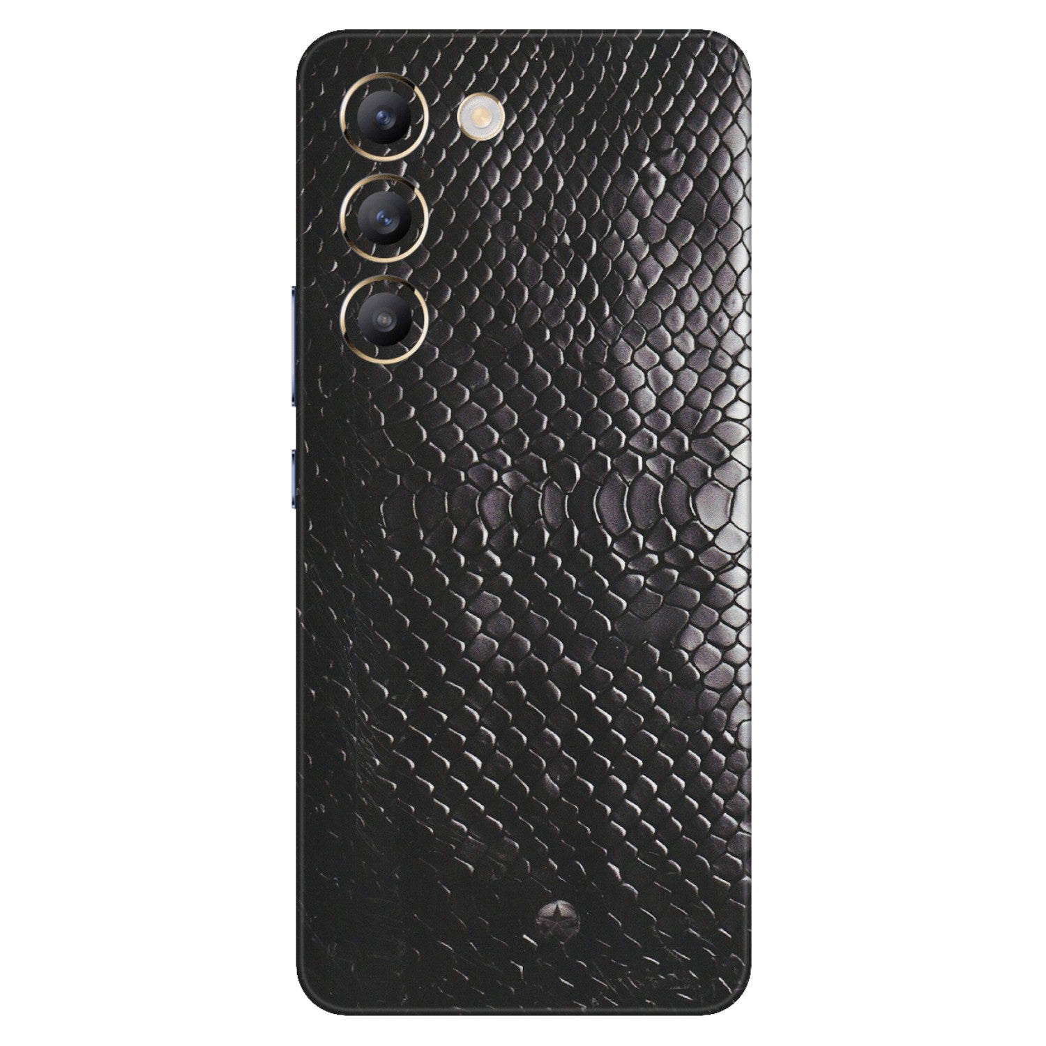 VIVO Z/V/X/T/U/S Series Phone Skins (All Models) - Black Snack Leather - Matte Finish (M-147) Vivo T3 (5G)