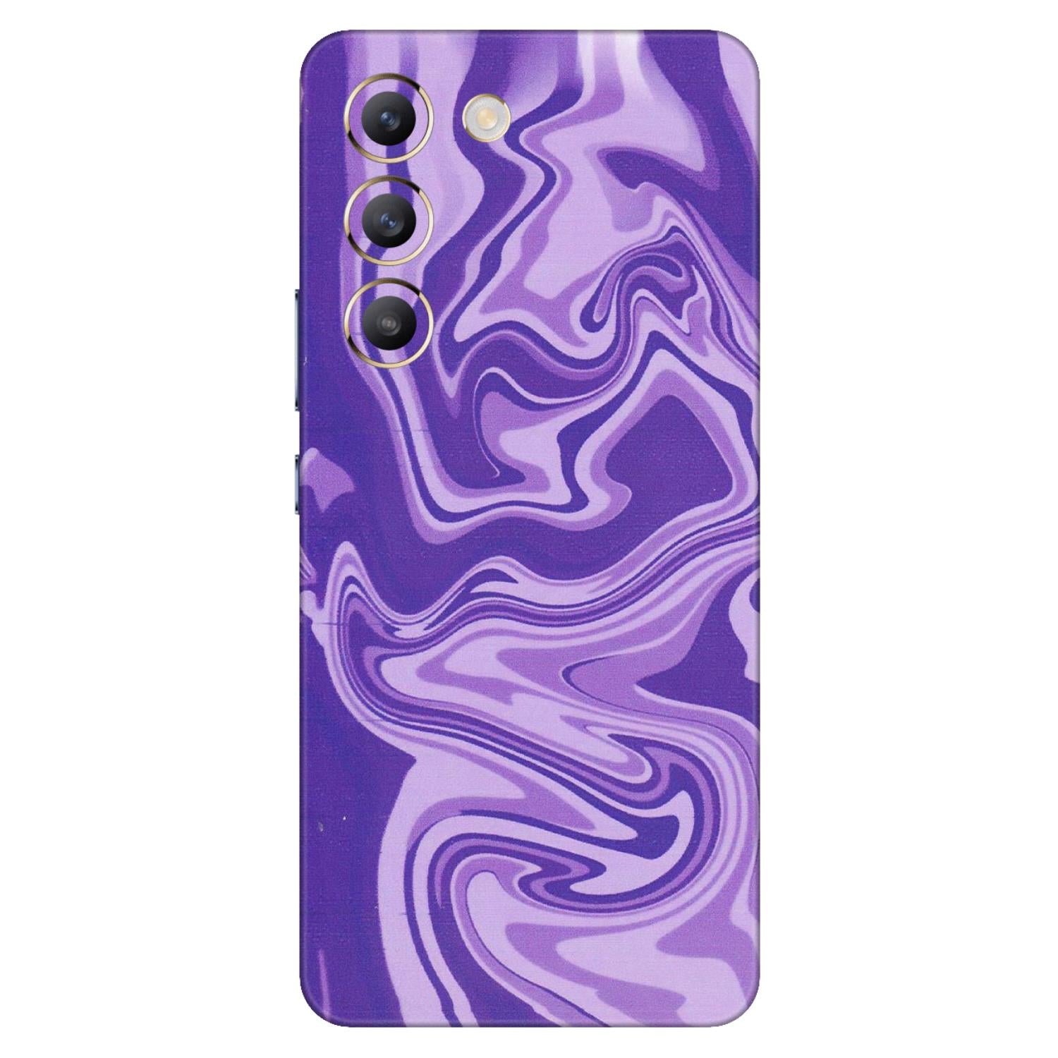 VIVO Z/V/X/T/U/S Series Phone Skins (All Models) - Hazy Purple Nights - Matte Finish (M-14) Vivo T3 (5G)
