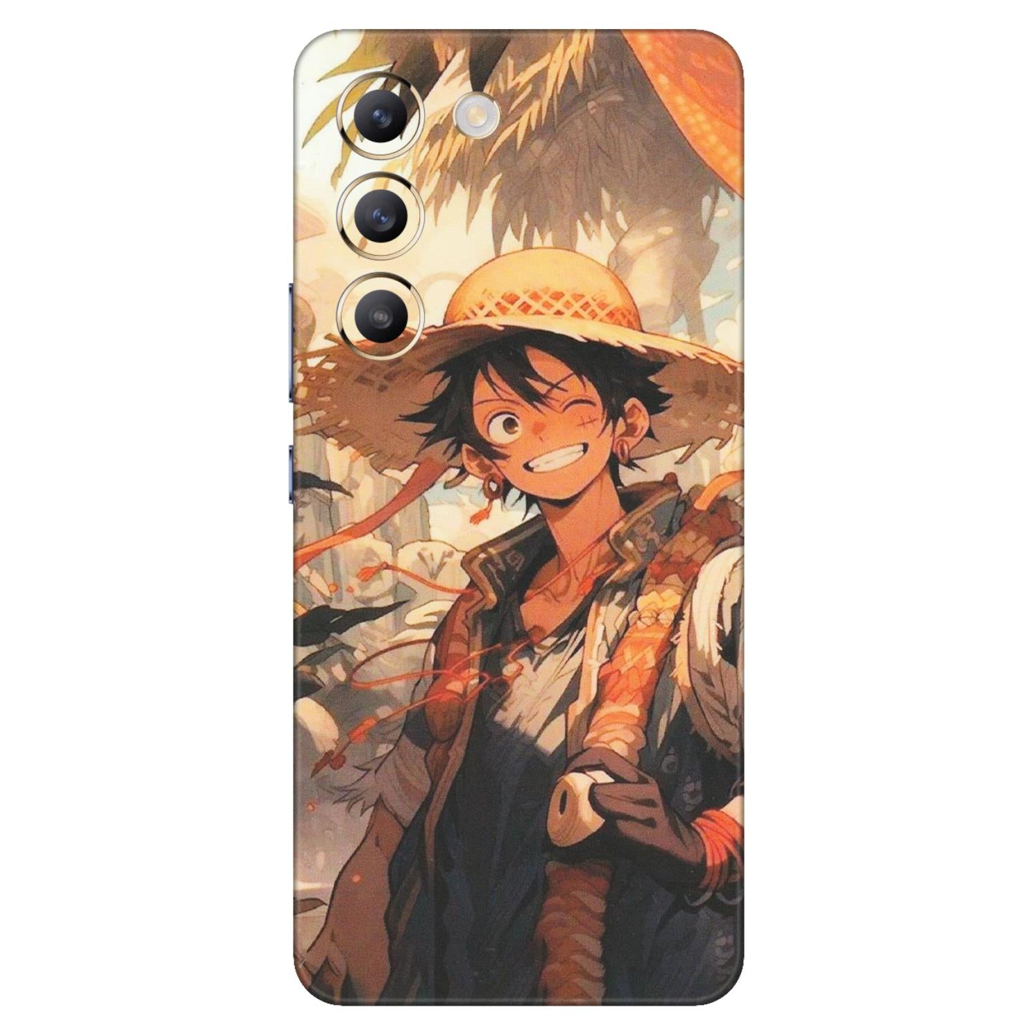 VIVO Z/V/X/T/U/S Series Phone Skins (All Models) - Anime Character Smile - Matte Finish (M-33) Vivo T3 (5G)