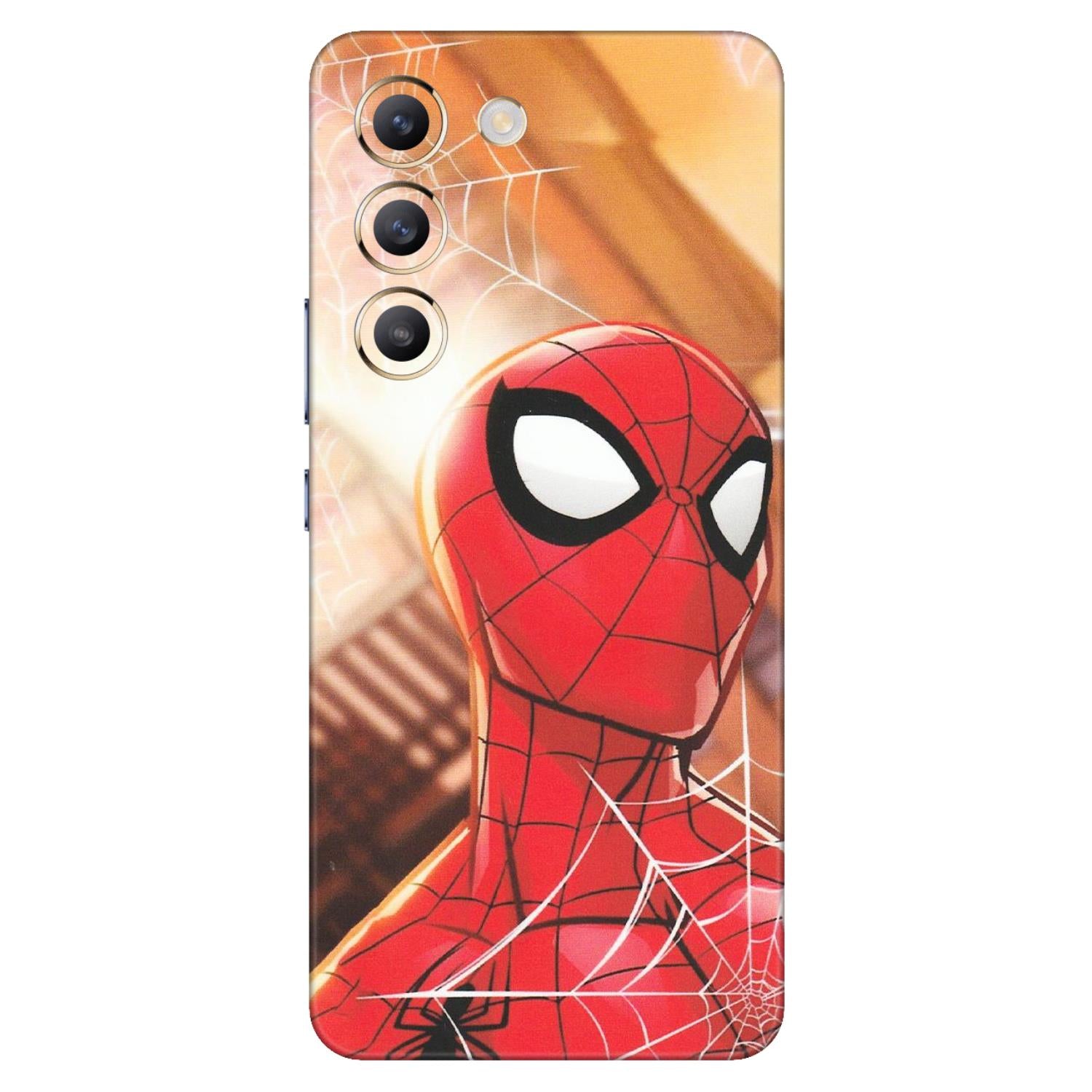 VIVO Z/V/X/T/U/S Series Phone Skins (All Models) - Spiderman Face New - Matte Finish (M-41) Vivo T3 (5G)