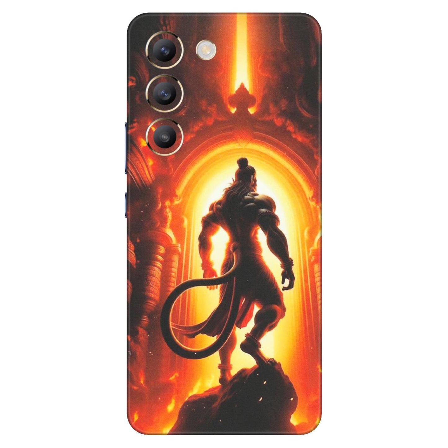 VIVO Z/V/X/T/U/S Series Phone Skins (All Models) - HanumanJi - Matte Finish (M-06) Vivo T3 (5G)