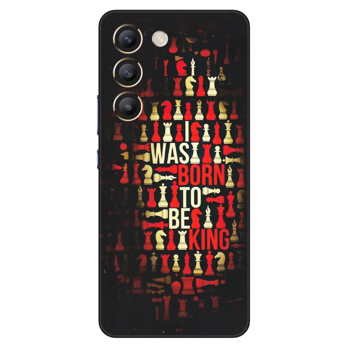 VIVO Z/V/X/T/U/S Series Phone Skins (All Models) - Born To Be King - Matte Finish (M-73) Vivo T3 (5G)