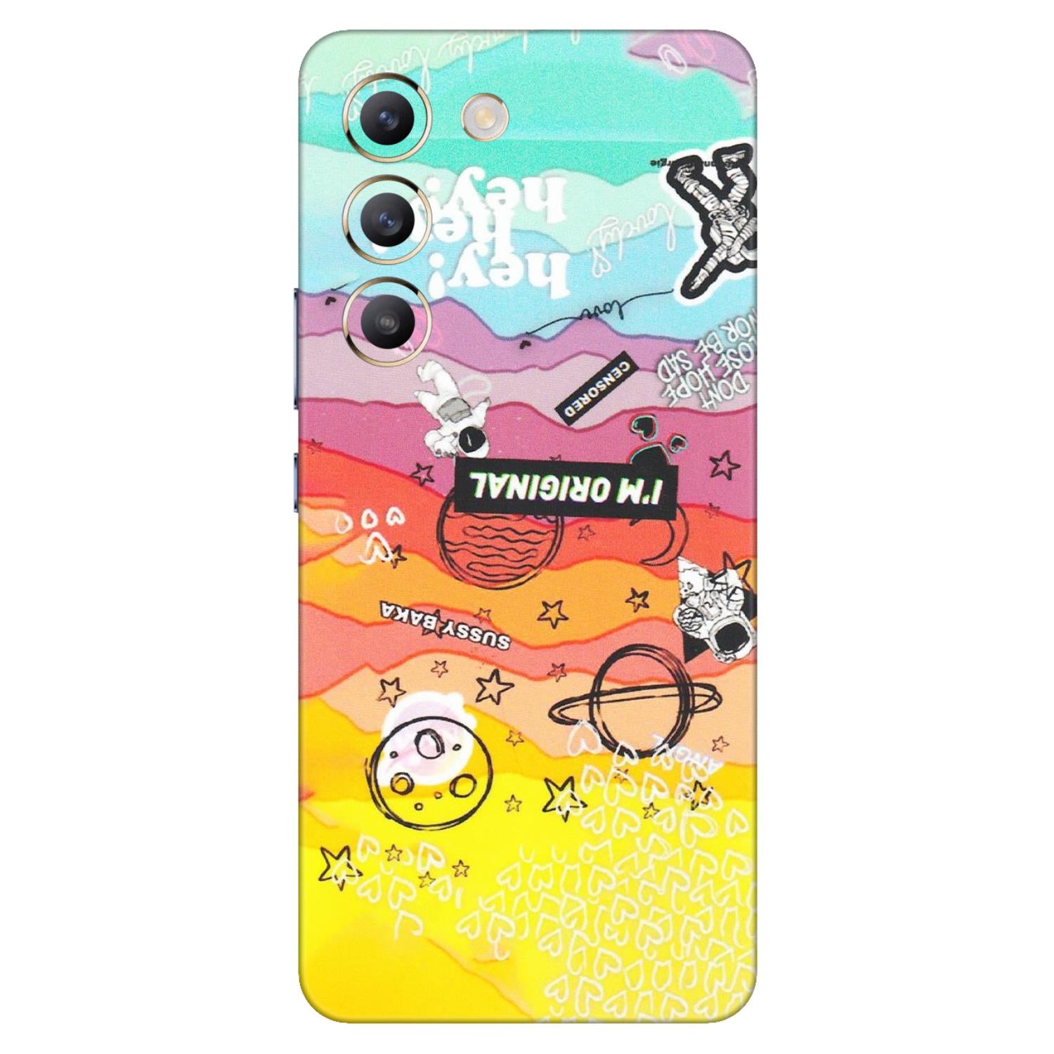 VIVO Z/V/X/T/U/S Series Phone Skins (All Models) - The Original Astronaut - Matte Finish (M-79) Vivo T3 (5G)