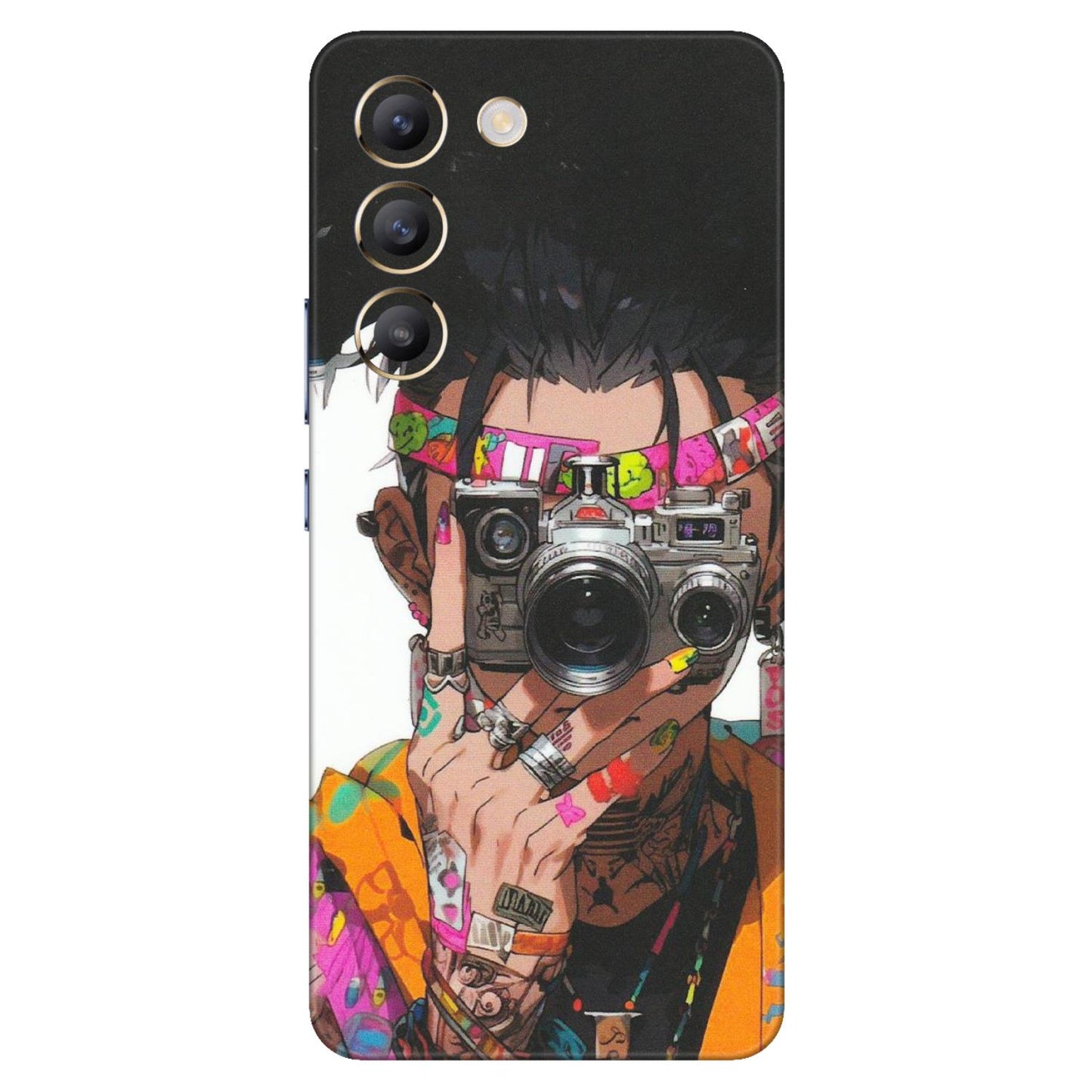 VIVO Z/V/X/T/U/S Series Phone Skins (All Models) - Camera Lover Girl - Matte Finish (M-09) Vivo T3 (5G)