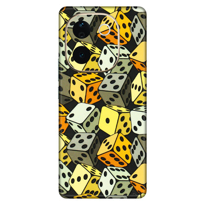VIVO Z/V/X/T/U/S Series Phone Skins (All Models) - Dices Of Life - 3D Embossed Finish (L-04) Vivo T3 Pro (5G)