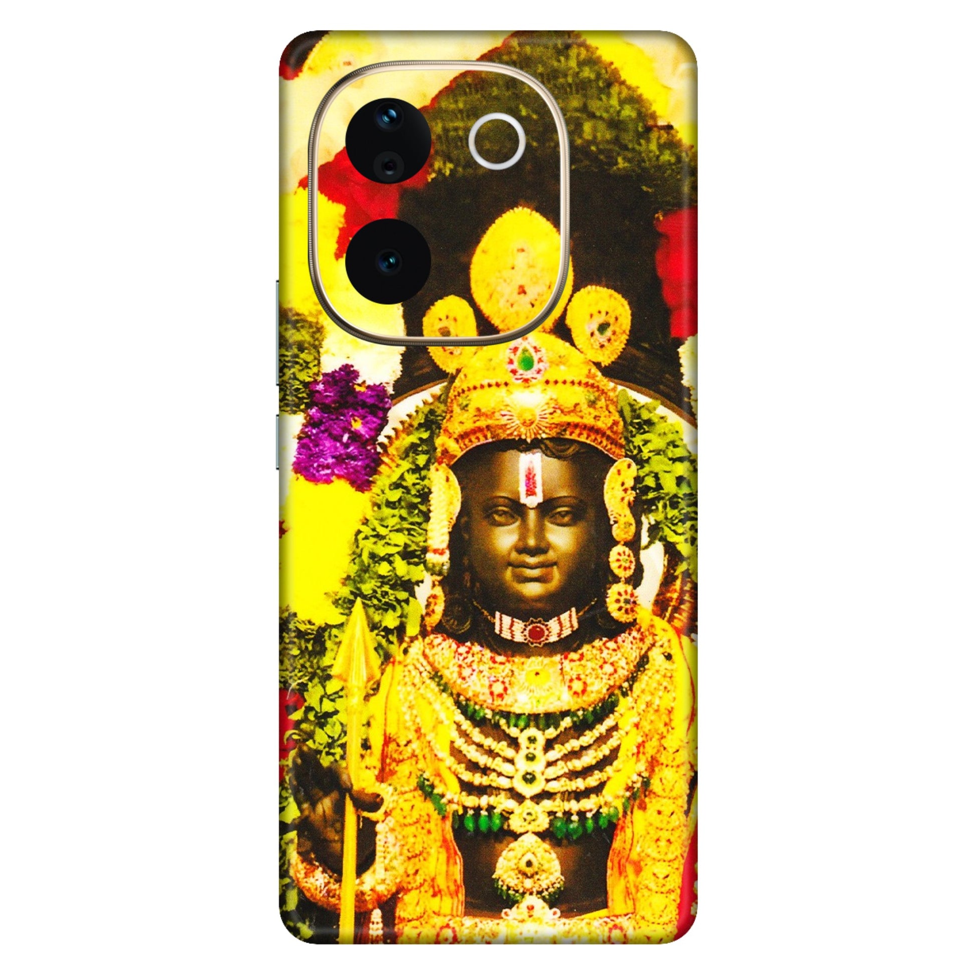 VIVO Z/V/X/T/U/S Series Phone Skins (All Models) - Ram Lalla Ayodhya - 3D Embossed Finish (L-103) Vivo T3 Pro (5G)