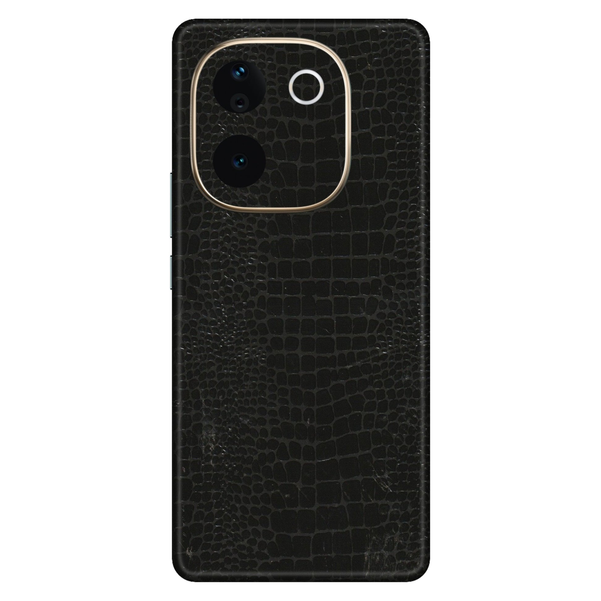 VIVO Z/V/X/T/U/S Series Phone Skins (All Models) - Snake Leather Black - 3D Embossed Finish (L-107) Vivo T3 Pro (5G)