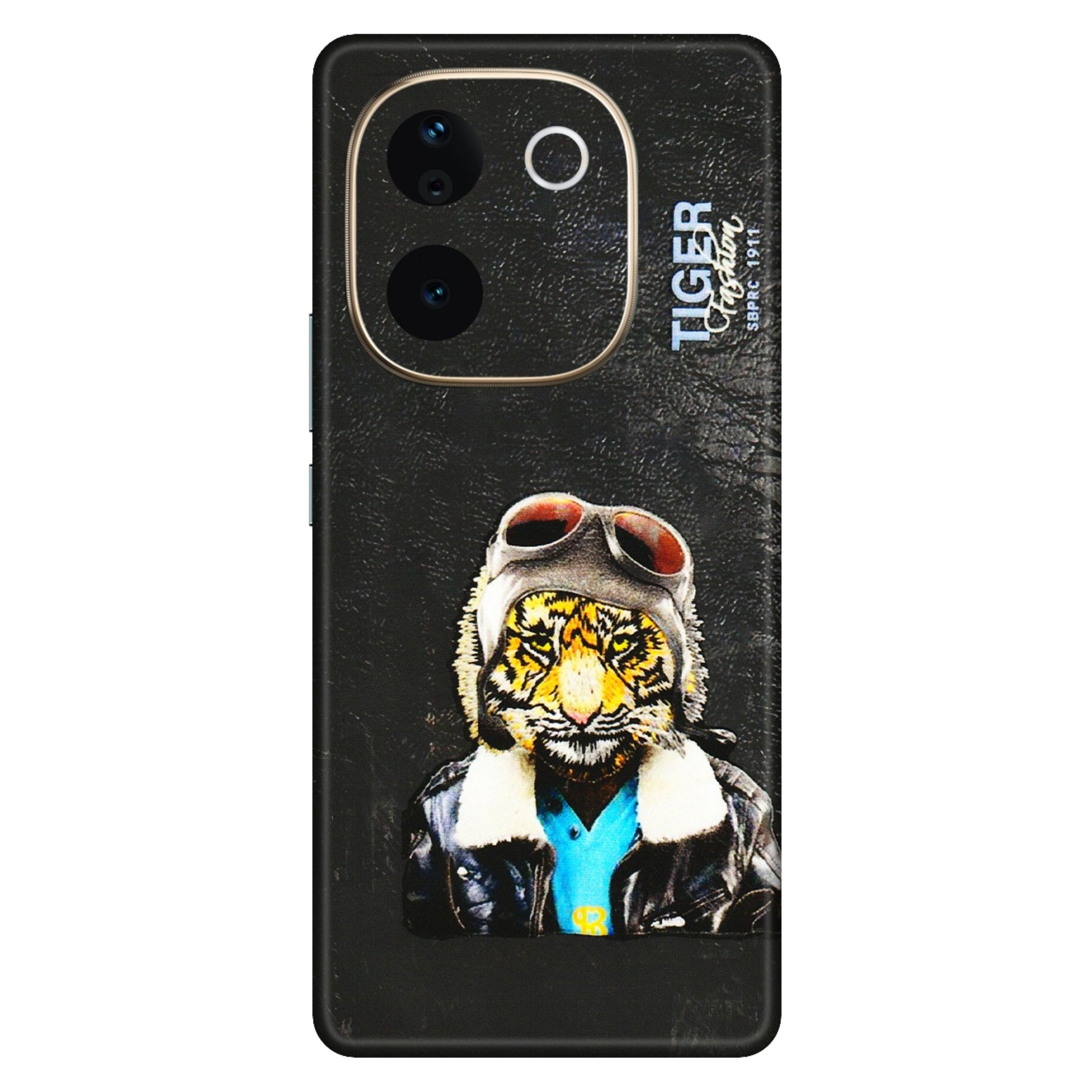 VIVO Z/V/X/T/U/S Series Phone Skins (All Models) - Rider Tiger - 3D Embossed Finish (L-113) Vivo T3 Pro (5G)