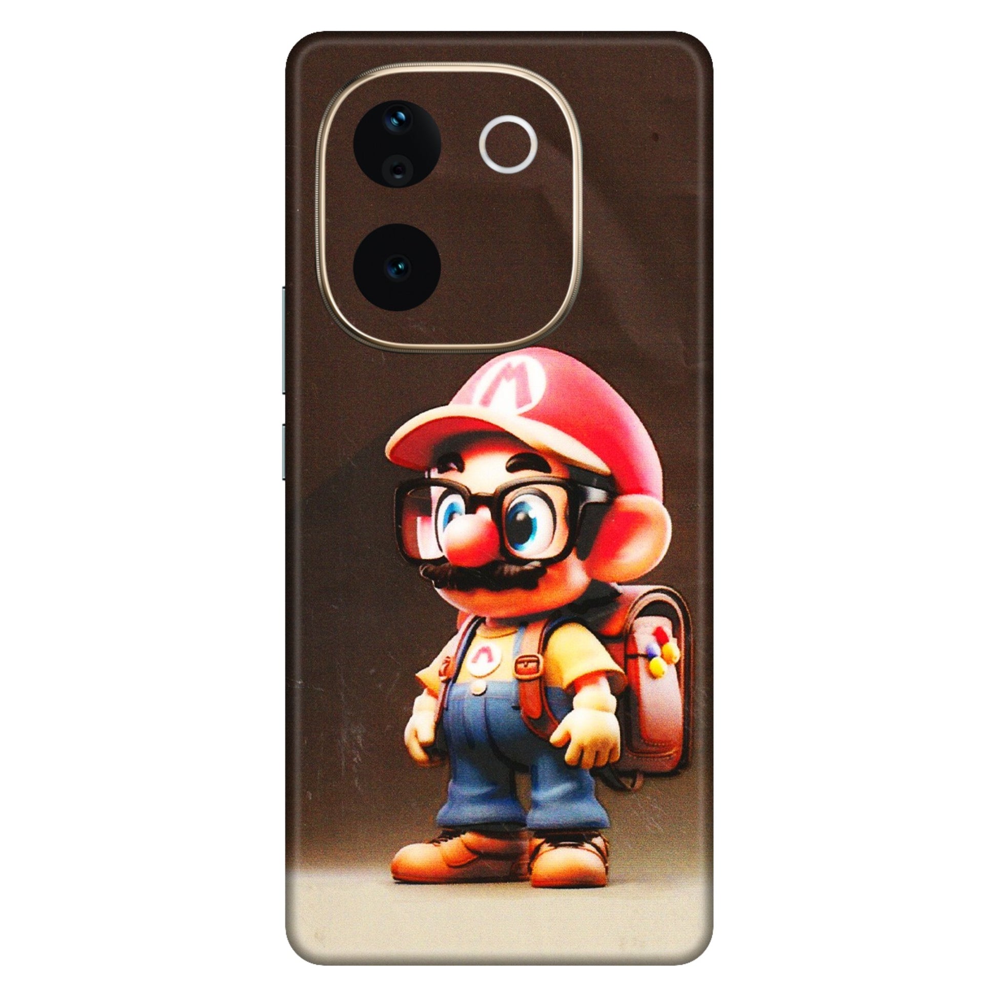 VIVO Z/V/X/T/U/S Series Phone Skins (All Models) - Little Mario - 3D Embossed Finish (L-119) Vivo T3 Pro (5G)