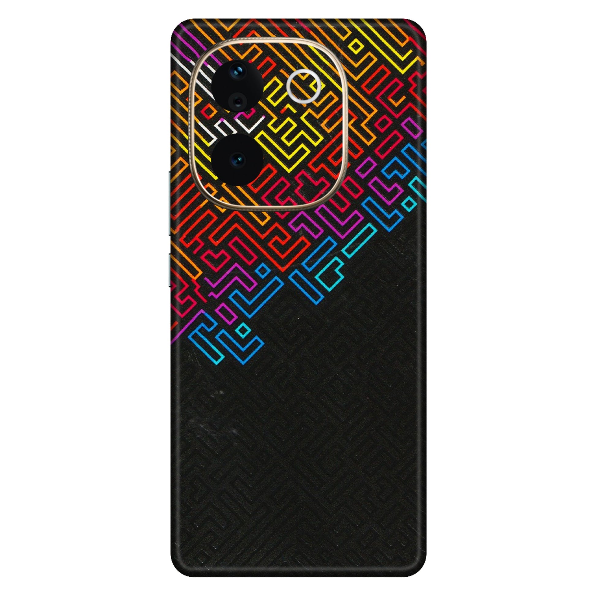 VIVO Z/V/X/T/U/S Series Phone Skins (All Models) - Dotme Pattern Art - 3D Embossed Finish (L-121) Vivo T3 Pro (5G)