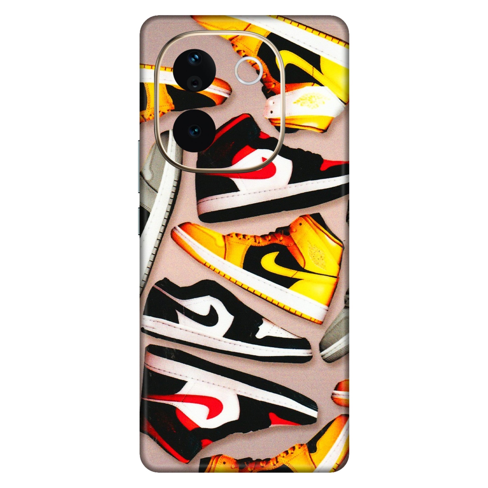 VIVO Z/V/X/T/U/S Series Phone Skins (All Models) - Sneaker Lover - 3D Embossed Finish (L-135) Vivo T3 Pro (5G)