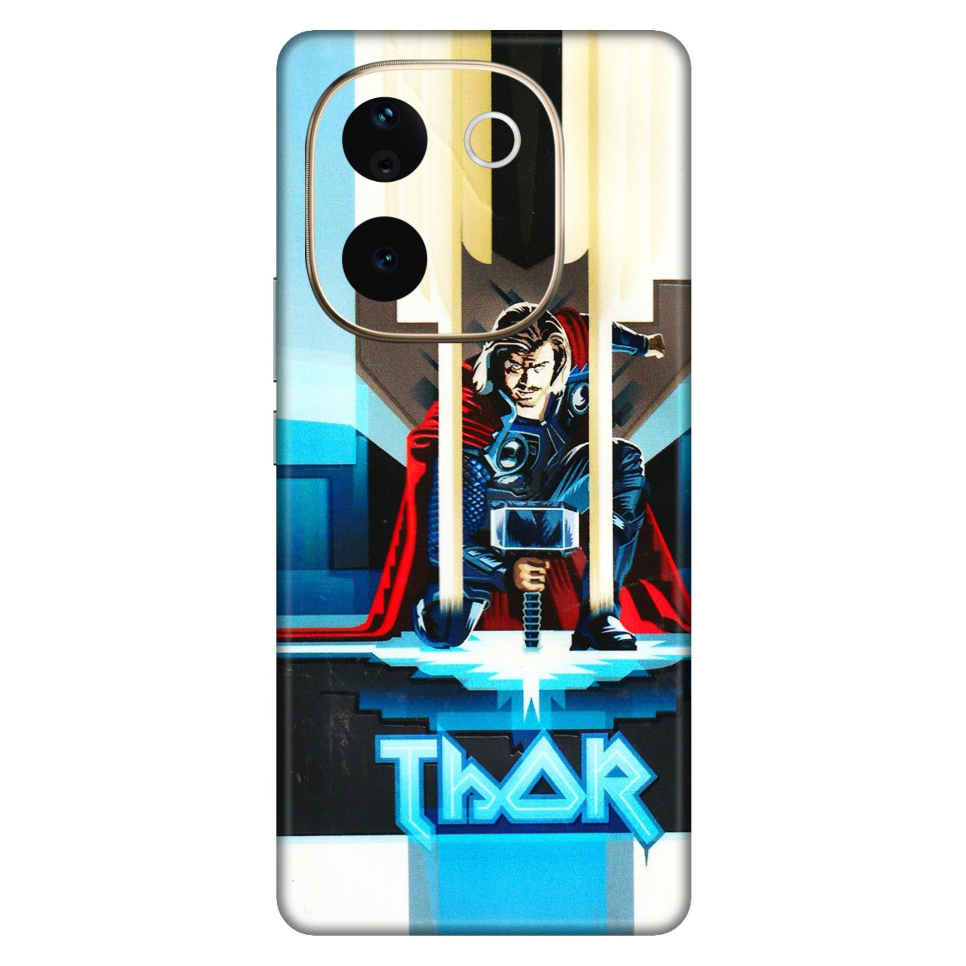 VIVO Z/V/X/T/U/S Series Phone Skins (All Models) - Thor - 3D Embossed Finish (L-137) Vivo T3 Pro (5G)