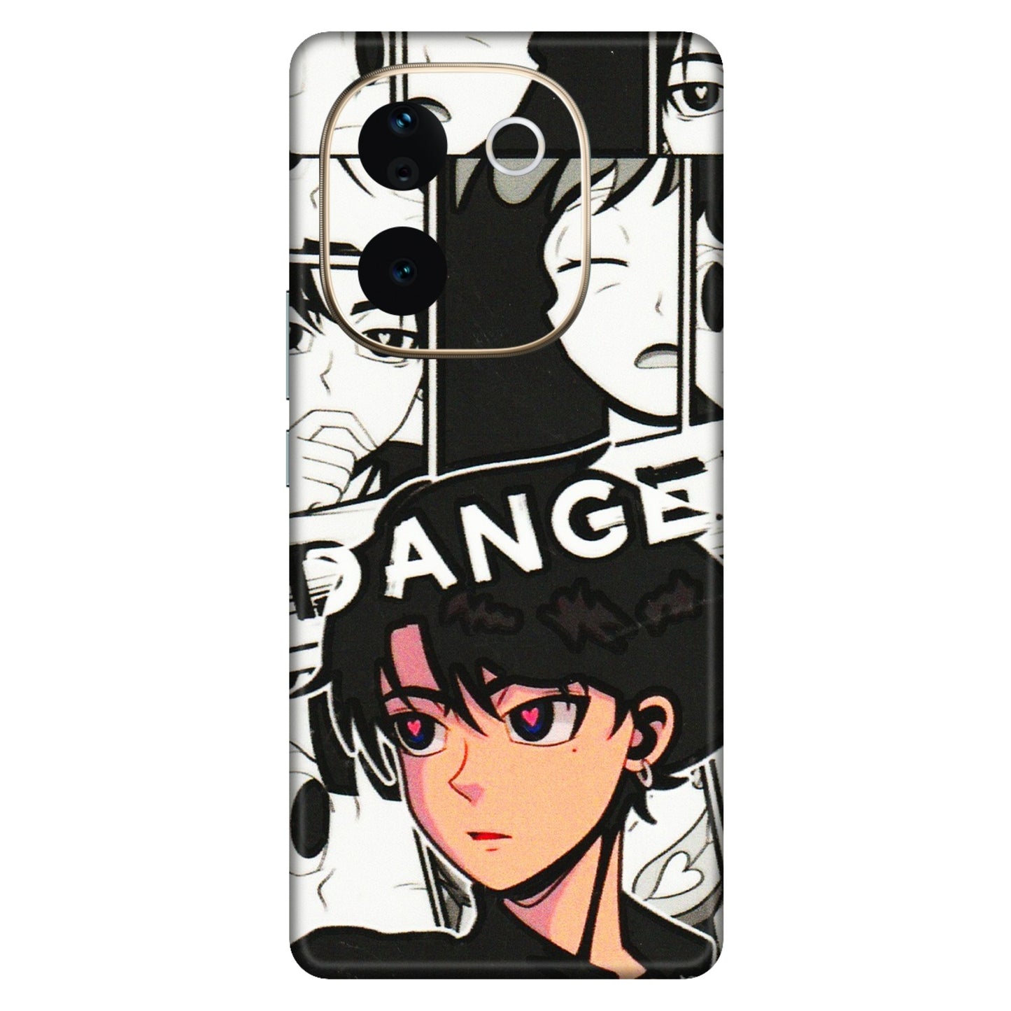VIVO Z/V/X/T/U/S Series Phone Skins (All Models) - Danger Anime - 3D Embossed Finish (L-155) Vivo T3 Pro (5G)