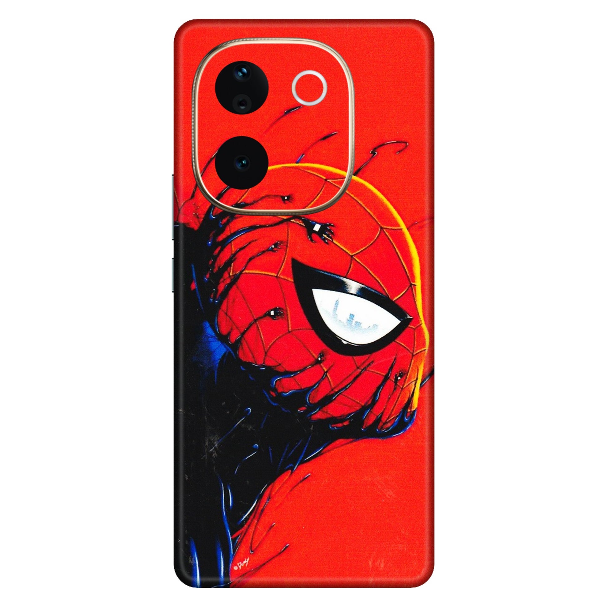 VIVO Z/V/X/T/U/S Series Phone Skins (All Models) - Spiderman Face Venom - 3D Embossed Finish (L-165) Vivo T3 Pro (5G)