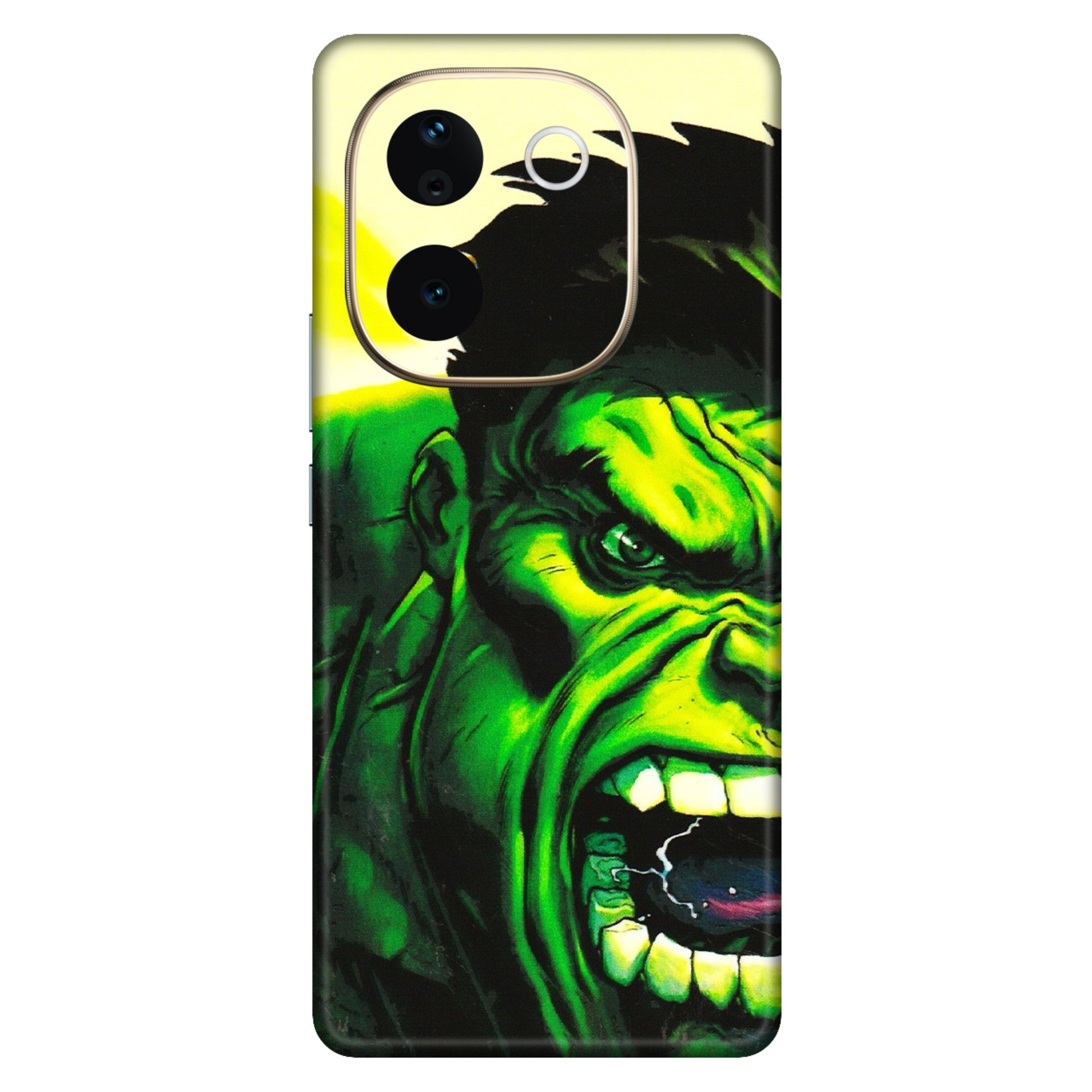 VIVO Z/V/X/T/U/S Series Phone Skins (All Models) - Hulk - 3D Embossed Finish (L-180) Vivo T3 Pro (5G)