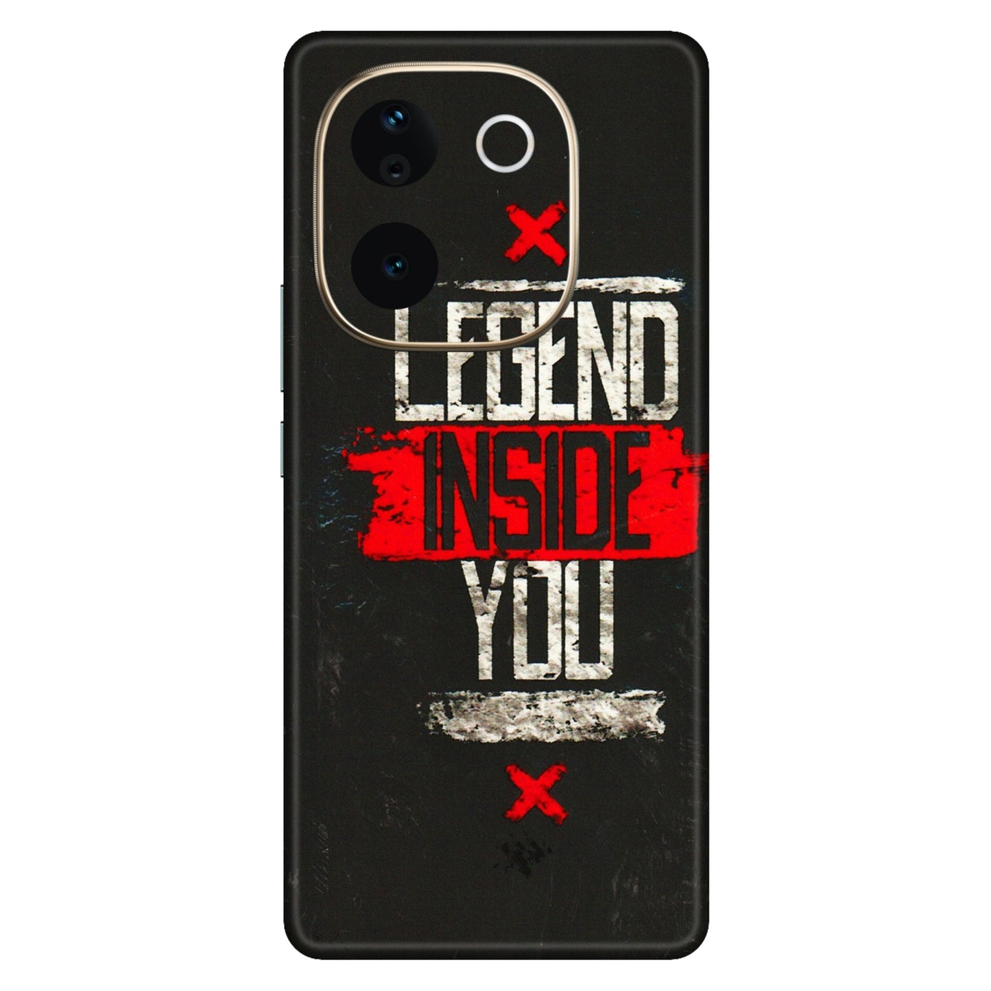VIVO Z/V/X/T/U/S Series Phone Skins (All Models) - Legend Inside You - 3D Embossed Finish (L-186) Vivo T3 Pro (5G)