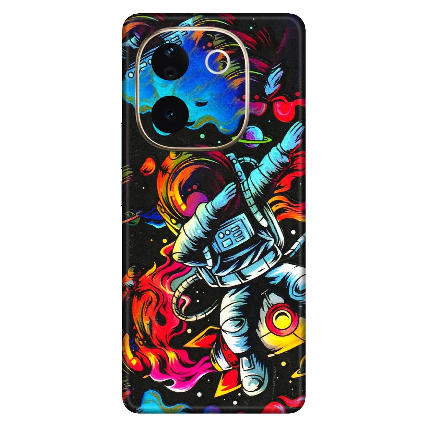 VIVO Z/V/X/T/U/S Series Phone Skins (All Models) - Astronaut Dope - 3D Embossed Finish (L-191) Vivo T3 Pro (5G)