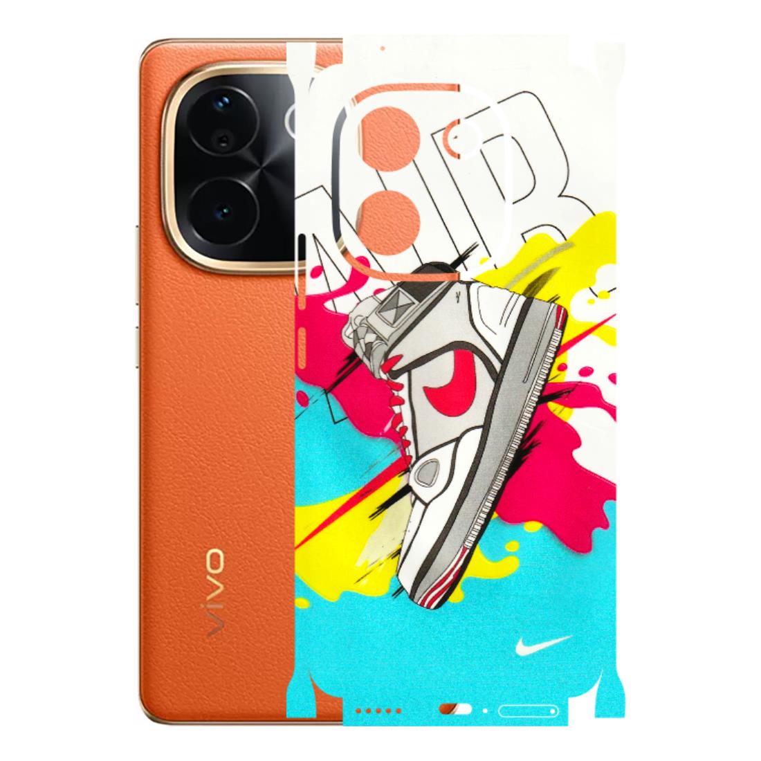 VIVO Z/V/X/T/U/S Series Phone Skins (All Models) - Sneaker - 3D Embossed Finish (L-207) Vivo T3 Pro (5G)
