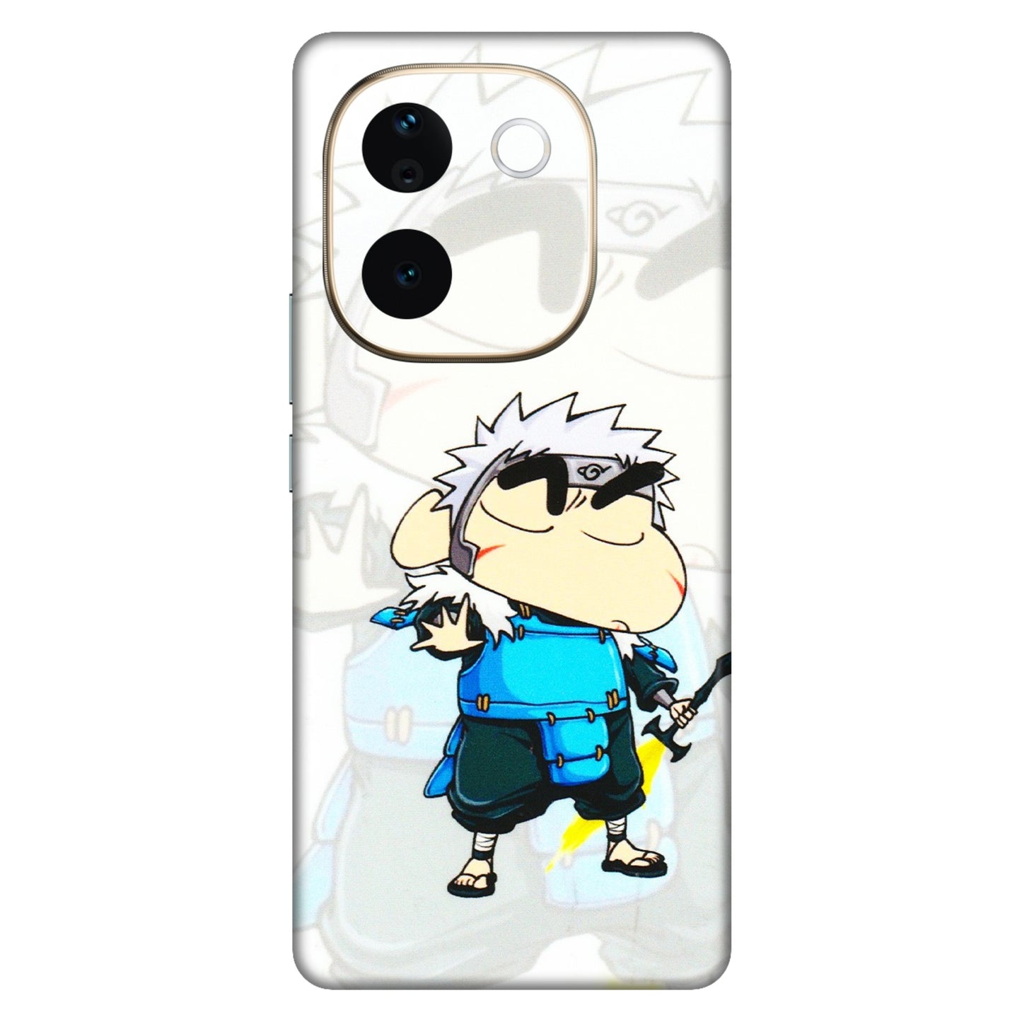 VIVO Z/V/X/T/U/S Series Phone Skins (All Models) - Angry Young Shinchan - 3D Embossed Finish (L-226) Vivo T3 Pro (5G)
