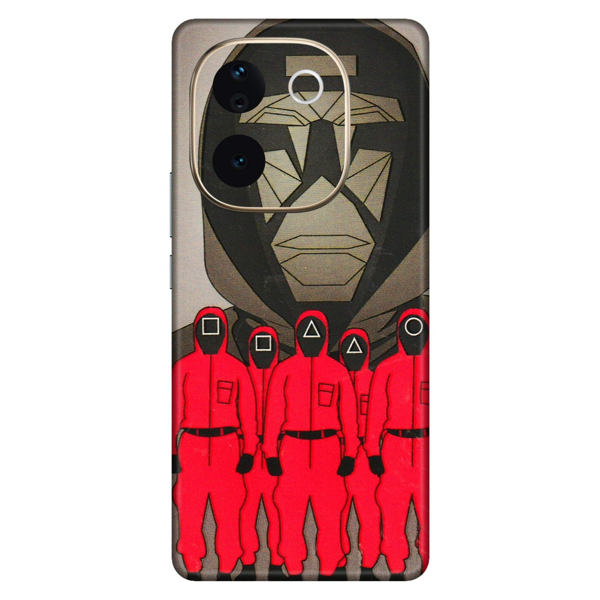 VIVO Z/V/X/T/U/S Series Phone Skins (All Models) - Squid Game Hero - 3D Embossed Finish (L-245) Vivo T3 Pro (5G)