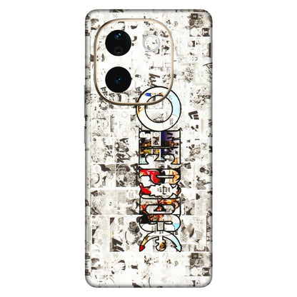VIVO Z/V/X/T/U/S Series Phone Skins (All Models) - One Piece Manga - 3D Embossed Finish (L-26) Vivo T3 Pro (5G)