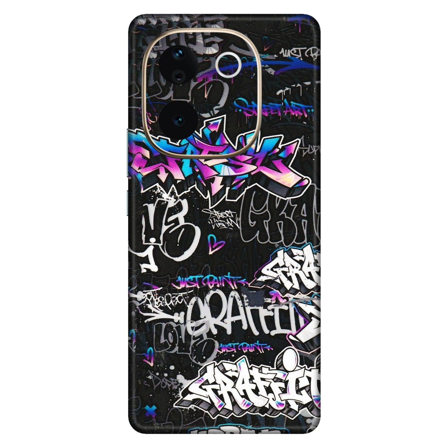 VIVO Z/V/X/T/U/S Series Phone Skins (All Models) - Graffiti Killer - 3D Embossed Finish (L-274) Vivo T3 Pro (5G)