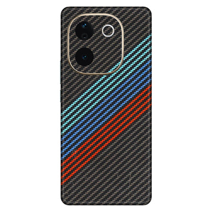 VIVO Z/V/X/T/U/S Series Phone Skins (All Models) - Carbon BM - 3D Embossed Finish (L-302) Vivo T3 Pro (5G)