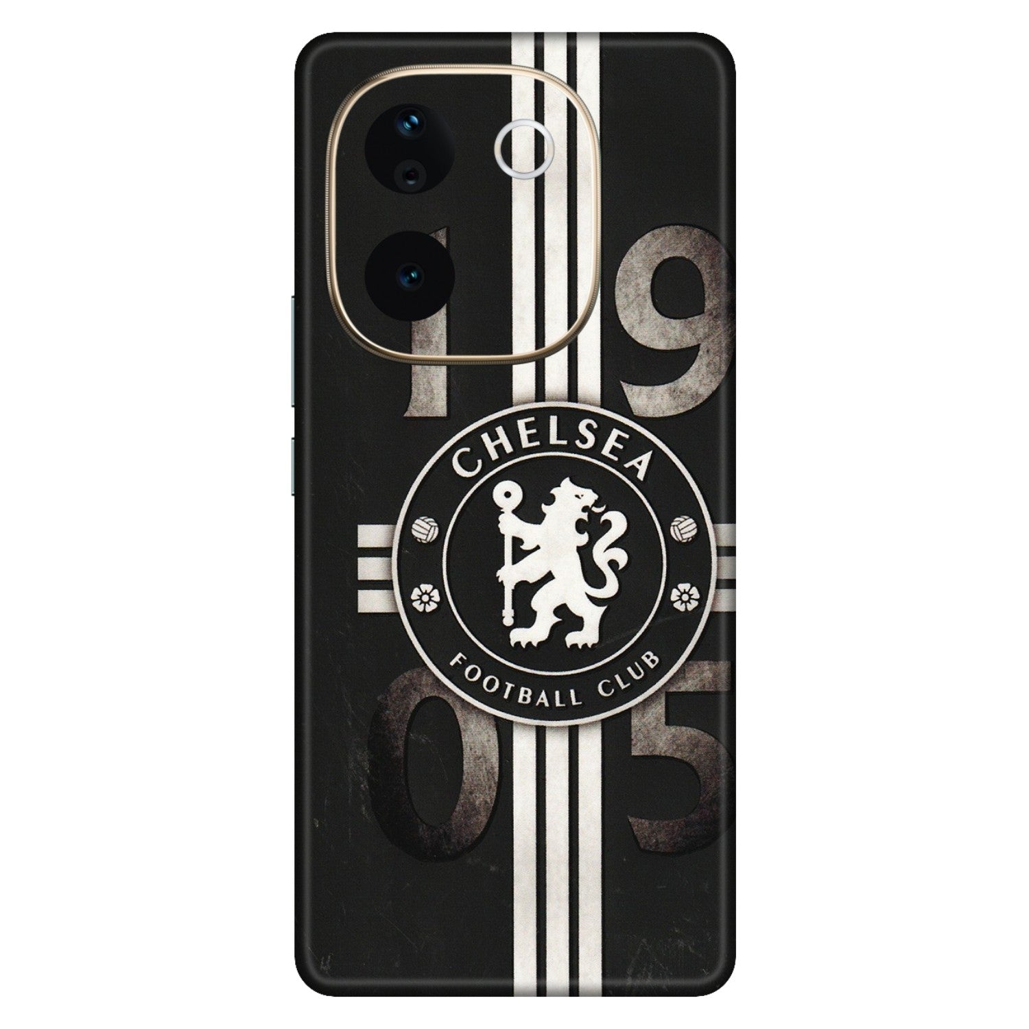 VIVO Z/V/X/T/U/S Series Phone Skins (All Models) - Chelsea Fan Club - 3D Embossed Finish (L-36) Vivo T3 Pro (5G)