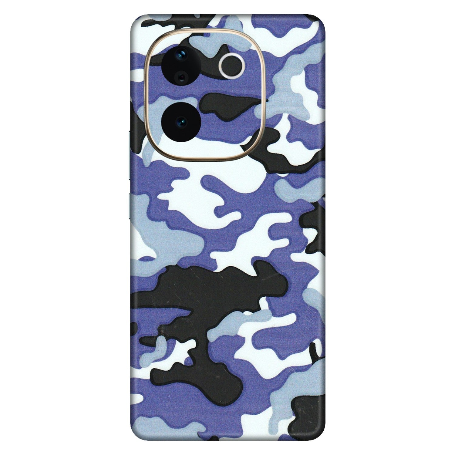 VIVO Z/V/X/T/U/S Series Phone Skins (All Models) - Powerfull Military Camoflauge - 3D Embossed Finish (L-49) Vivo T3 Pro (5G)