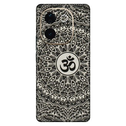 VIVO Z/V/X/T/U/S Series Phone Skins (All Models) - Aum Elegant Mandala - 3D Embossed Finish (L-62) Vivo T3 Pro (5G)