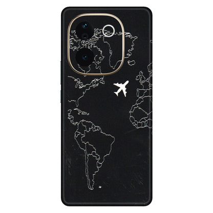 VIVO Z/V/X/T/U/S Series Phone Skins (All Models) - Never Ending Travel - 3D Embossed Finish (L-79) Vivo T3 Pro (5G)