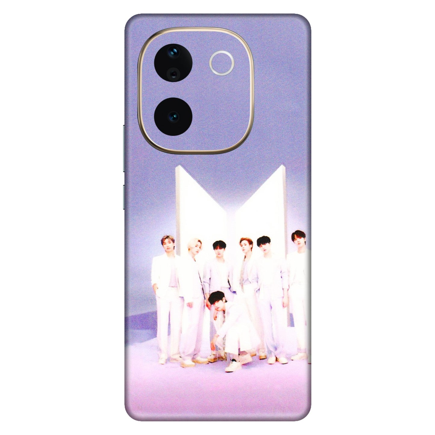 VIVO Z/V/X/T/U/S Series Phone Skins (All Models) - BTS - 3D Embossed Finish (L-94) Vivo T3 Pro (5G)