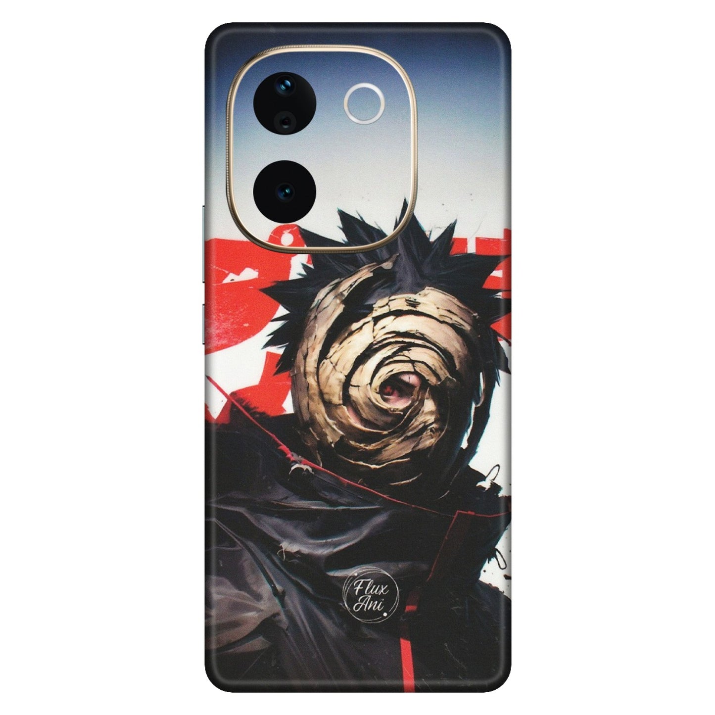 VIVO Z/V/X/T/U/S Series Phone Skins (All Models) - Obito Uchiha Cool Anime - Matte Finish (M-134) Vivo T3 Pro (5G)