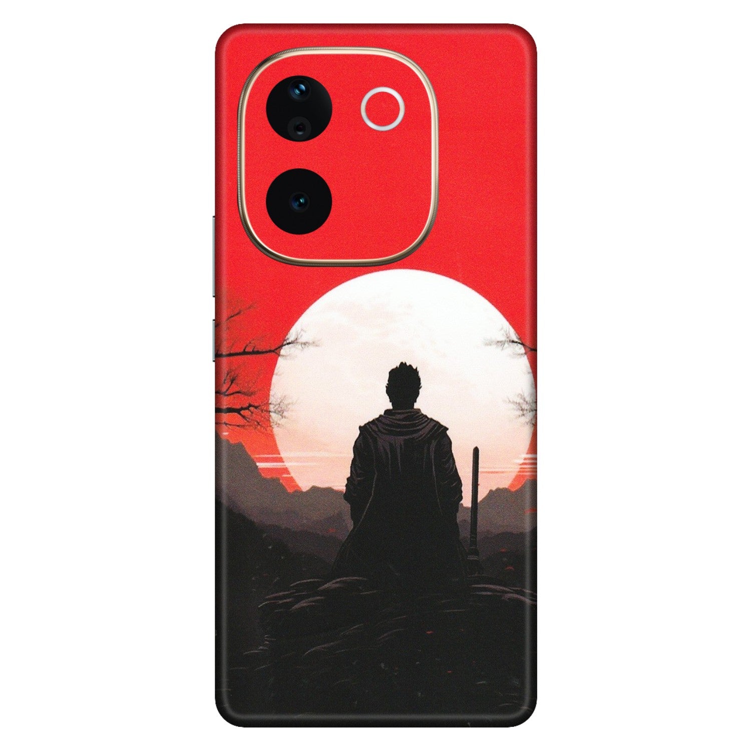 VIVO Z/V/X/T/U/S Series Phone Skins (All Models) - Samurai Anime - Matte Finish (M-141) Vivo T3 Pro (5G)
