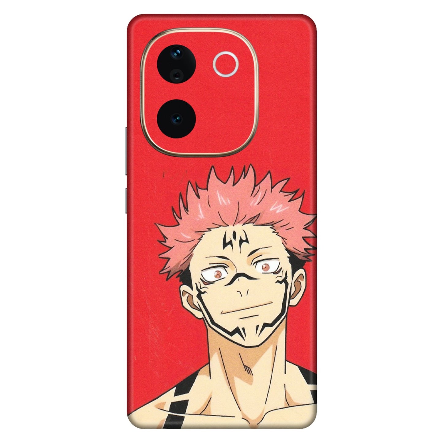VIVO Z/V/X/T/U/S Series Phone Skins (All Models) - Ryomen Sukuna Fun Anime - Matte Finish (M-153) Vivo T3 Pro (5G)