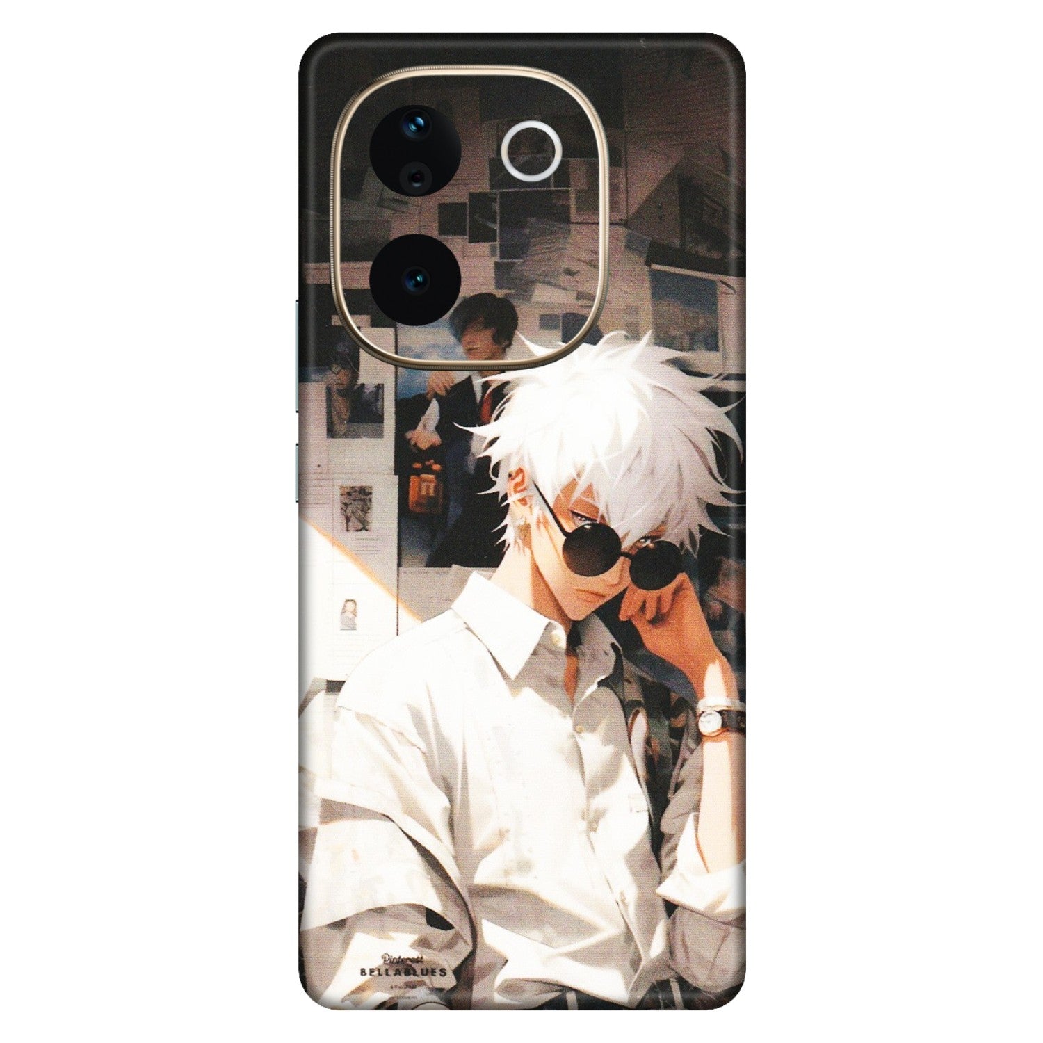 VIVO Z/V/X/T/U/S Series Phone Skins (All Models) - Gojo Satoru Jujustu Kaisen Anime - Matte Finish (M-156) Vivo T3 Pro (5G)