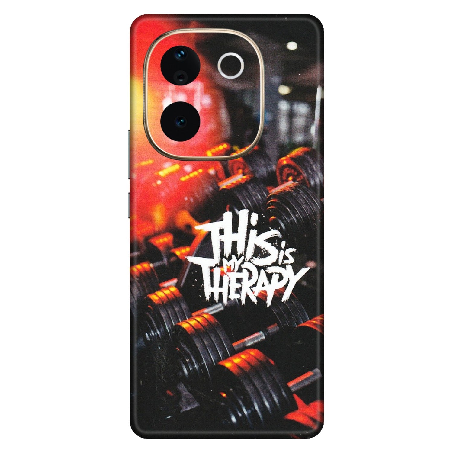 VIVO Z/V/X/T/U/S Series Phone Skins (All Models) - GYM Lover Therapy - Matte Finish (M-160) Vivo T3 Pro (5G)