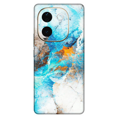VIVO Z/V/X/T/U/S Series Phone Skins (All Models) - Blue Waves Abstract - Matte Finish (M-19) Vivo T3 Pro (5G)