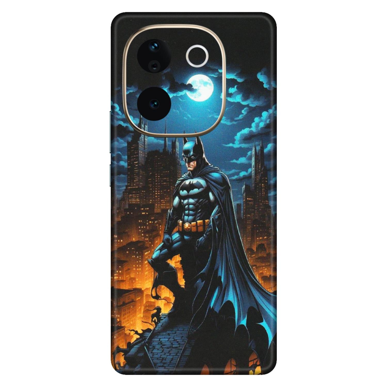 VIVO Z/V/X/T/U/S Series Phone Skins (All Models) - Batman Arkham City - Matte Finish (M-01) Vivo T3 Pro (5G)