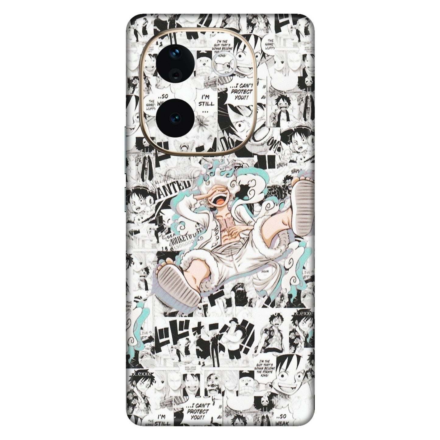VIVO Z/V/X/T/U/S Series Phone Skins (All Models) - Hi Hello Doodles - Matte Finish (M-25) Vivo T3 Pro (5G)