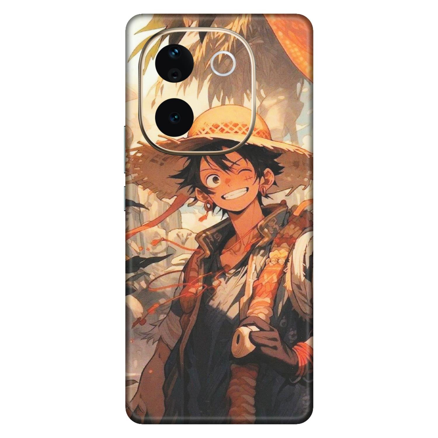 VIVO Z/V/X/T/U/S Series Phone Skins (All Models) - Anime Character Smile - Matte Finish (M-33) Vivo T3 Pro (5G)