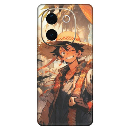VIVO Z/V/X/T/U/S Series Phone Skins (All Models) - Anime Character Smile - Matte Finish (M-33) Vivo T3 Pro (5G)