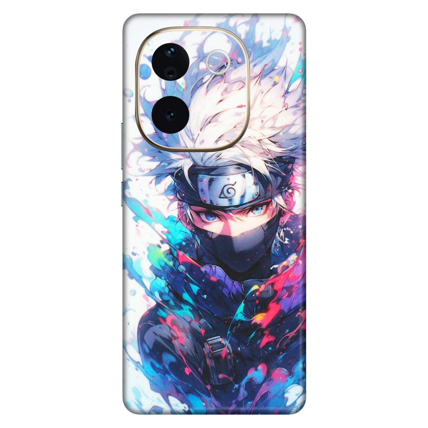 VIVO Z/V/X/T/U/S Series Phone Skins (All Models) - Naruto Face Mask - Matte Finish (M-03) Vivo T3 Pro (5G)