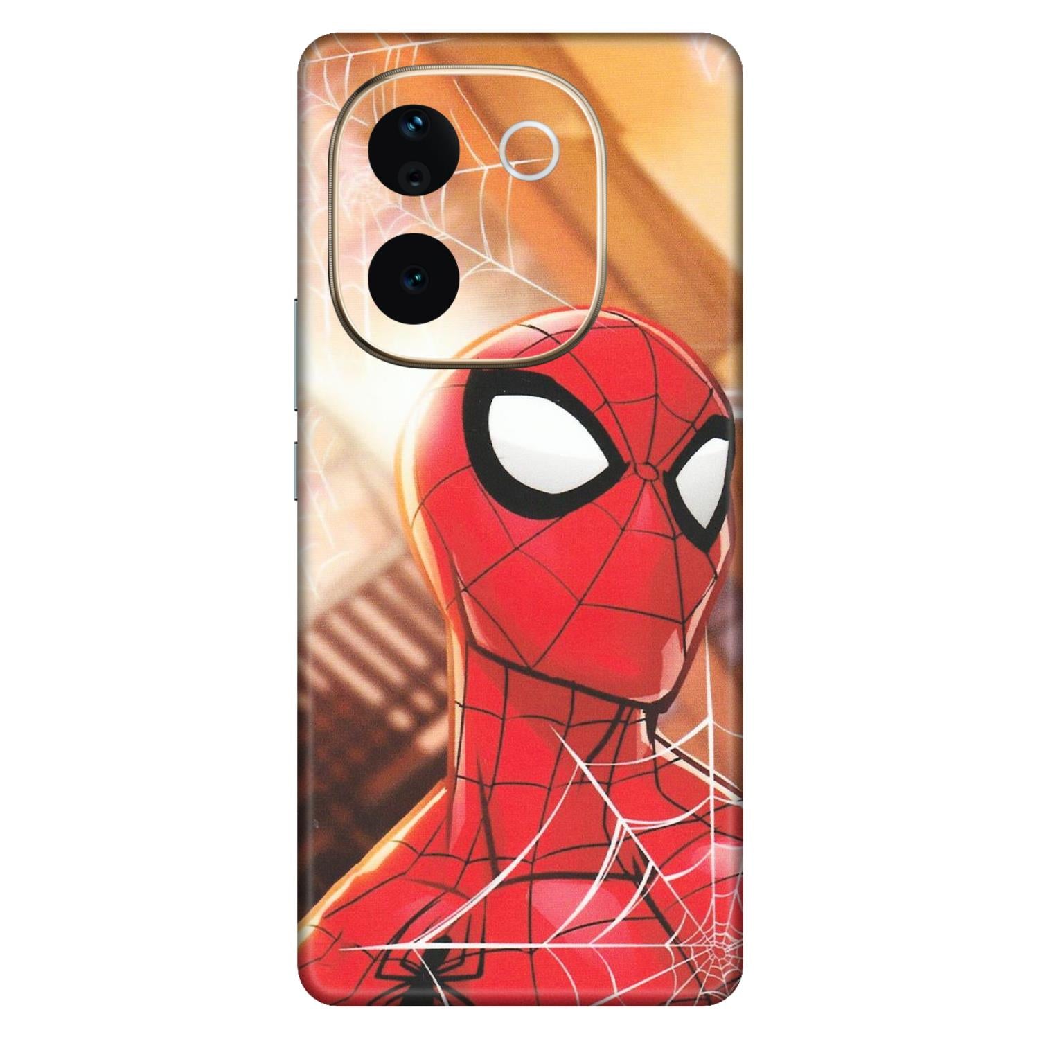 VIVO Z/V/X/T/U/S Series Phone Skins (All Models) - Spiderman Face New - Matte Finish (M-41) Vivo T3 Pro (5G)