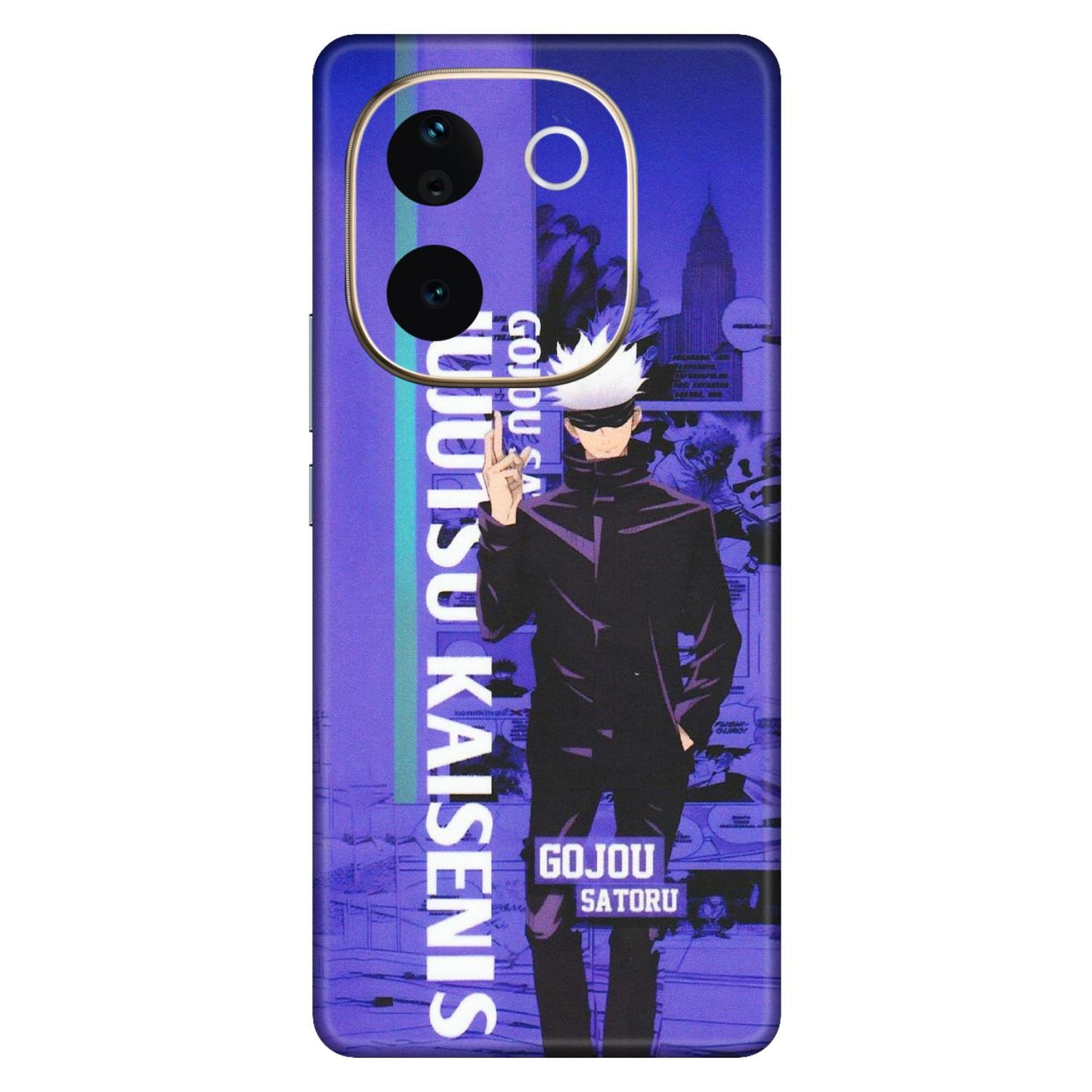 VIVO Z/V/X/T/U/S Series Phone Skins (All Models) - Jujutsu Kaisen Gojo - Matte Finish (M-05) Vivo T3 Pro (5G)