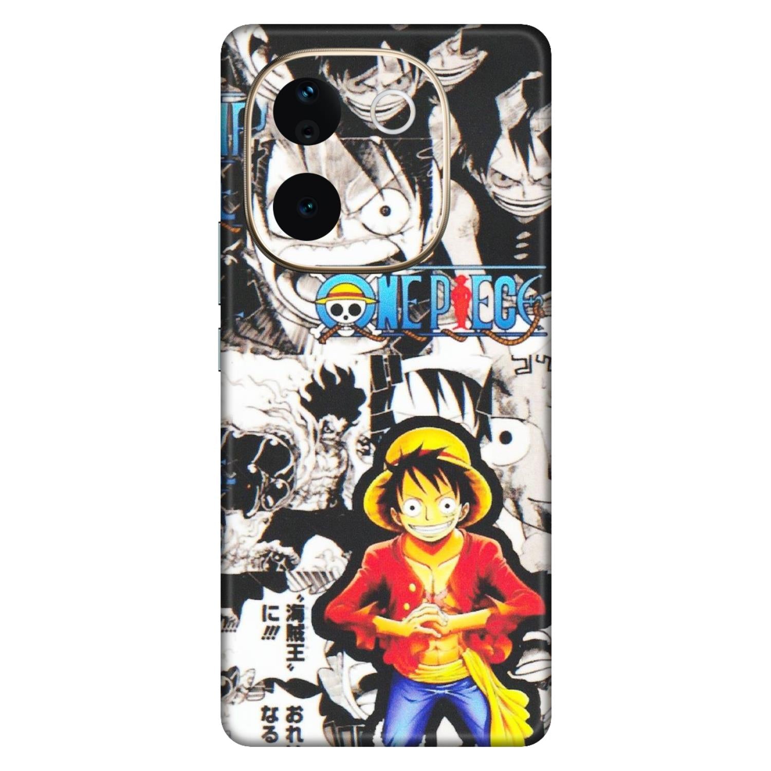 VIVO Z/V/X/T/U/S Series Phone Skins (All Models) - One Piece B&W - Matte Finish (M-63) Vivo T3 Pro (5G)